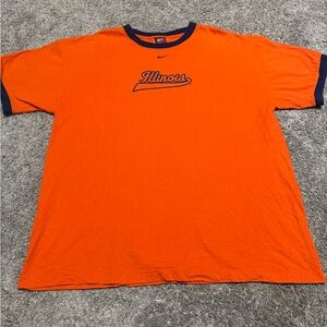Nike Men's Orange Illinois Tee